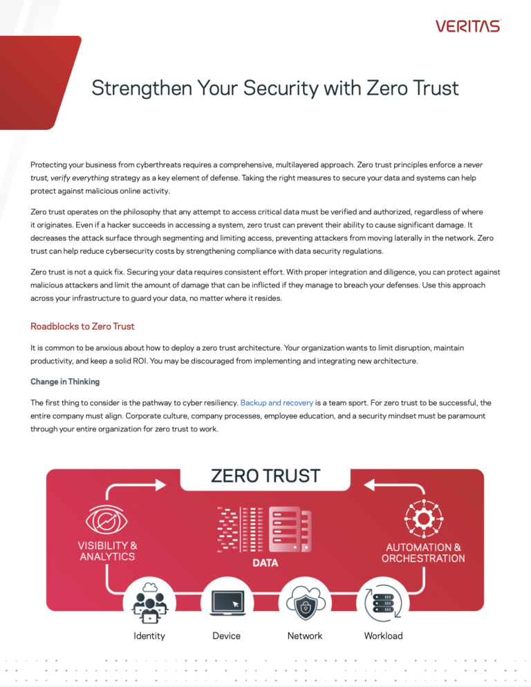 Strengthen Your Security with Zero Trust