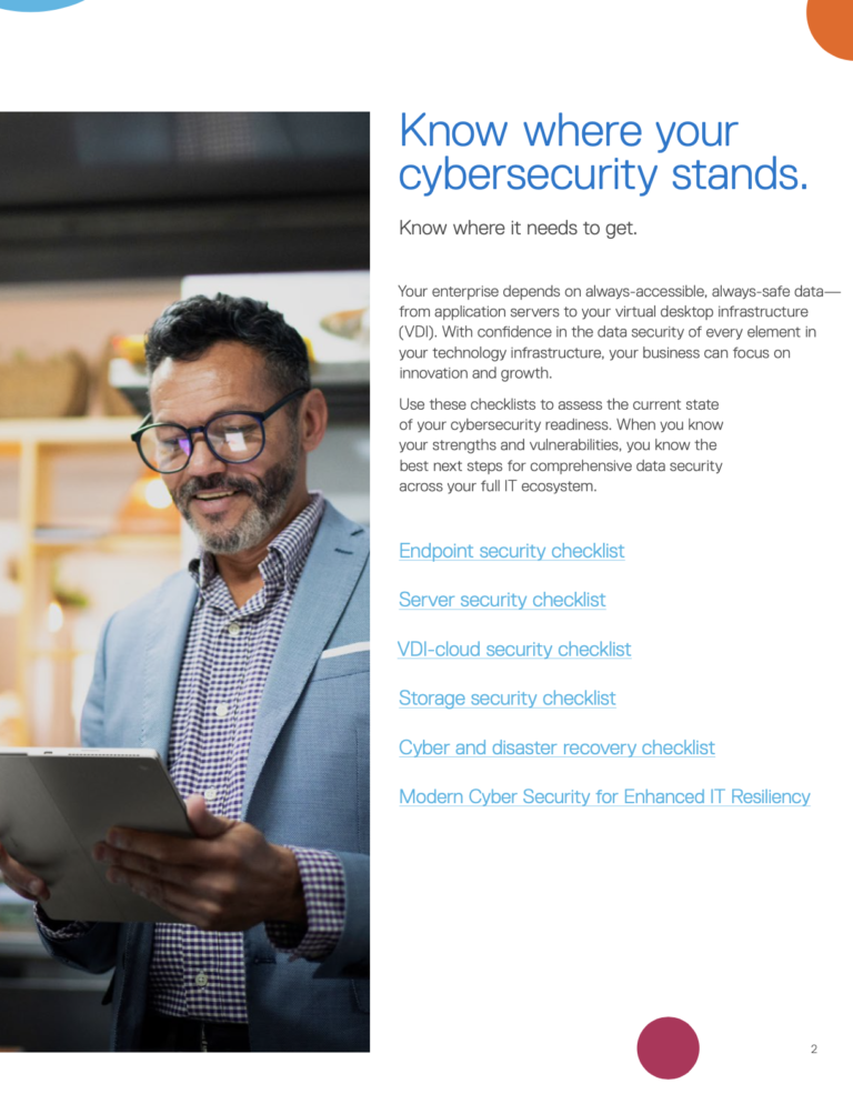 The Dell 2022 Ultimate Cybersecurity Checklist